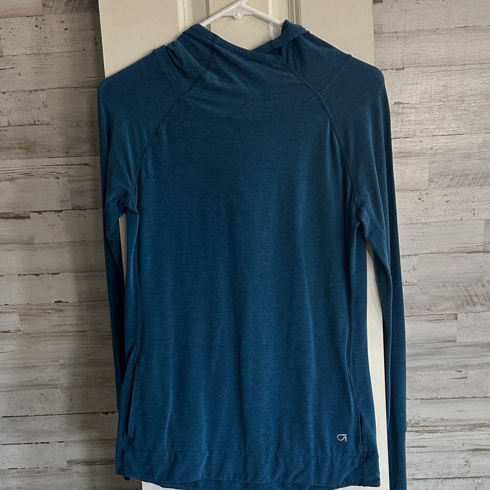 Gap Fit Blue Long Sleeve Hoodie